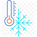 Cold Temperature Winter Icon