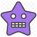 Cold Emoticon Star Icon
