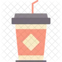 Cold Iced Coffee Icon