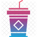 Cold Iced Coffee Icon