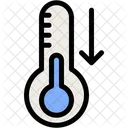 Cold Fahrenheit Degrees Icon