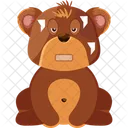 Cold Bear Cold Shivering Icon