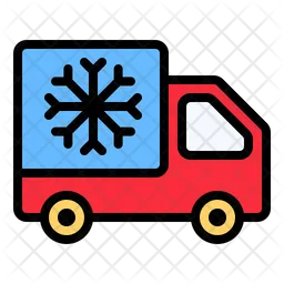 Cold chain logistics  Icon