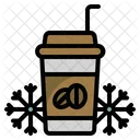 Cold Coffee Cafe Coffee Icon