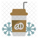 Cold Coffee Cafe Coffee Icon