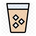 Cold Coffee Glass Drink Icon