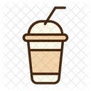 Cold Drink Take Away Cup Smooties Icon