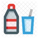 Bottle Glass Lemonade Icon