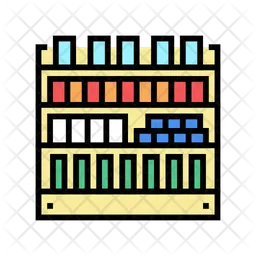 Cold Drink Storage  Icon