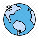 Earth Cold Climate Icon