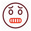 Cold Face Face Emoticon Icon