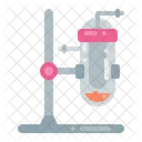 Cold Finger Flask Laboratory Icon