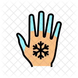 Cold Hand  Icon