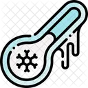 Cold Winter Temperature Icon