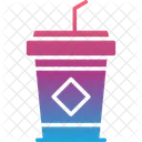 Cold Iced Coffee Icon
