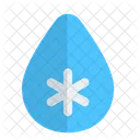 Cold raindrop  Icon