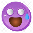 Cold Sweat Emoji  Icon