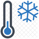 Cold Thermometer Winter Icon