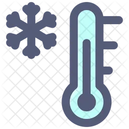 Cold Temperature  Icon