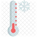 Winter Thermometer Climate Icon