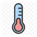 Cold Temperature Thermometer Icon