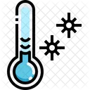 Cold Temprature Cold Thermometer Icon