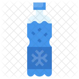 Cold Water Bottle  Icon