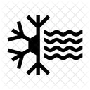 Cold Wave Freeze Icon