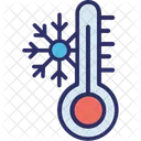 Cold Weather Frost Low Temperature Icon