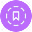 Marcador Cinta Favorito Icono