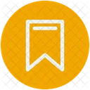 Marcador Cinta Favorito Icono