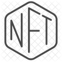 Nft Blockchain Token Nao Fungivel Ícone