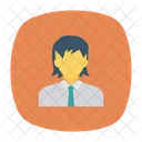 Colegial Avatar Aprendizaje Symbol