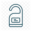 Colgador de puerta  Icono
