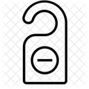 Colgador De Puerta Etiqueta De Puerta Etiqueta Icono