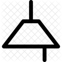 Colgante Lampara Techo Icono