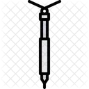Colgante de pinza de lápiz  Icono