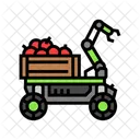 Colhedor De Frutas Robo Ícone