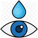 Gotas para los ojos  Icono