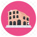 Anfiteatro Flavio Coliseo Hito Italiano Icono