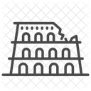 Coliseum Colosseum Italian Building Icon