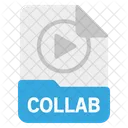 File Collab Format Icon