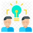 Business Collaboration Idea Icon