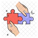 Collaboration Teamwork Integration Icon