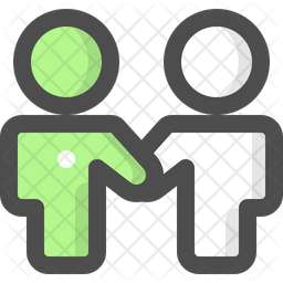 Collaboration Icon Of Colored Outline Style Available In Svg Png Eps Ai Icon Fonts