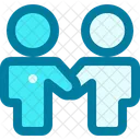Collaboration Technical Support Friends Icon