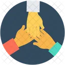 Collaboration Hands Business Icon