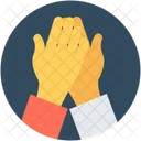 Collaboration Hands Business Icon