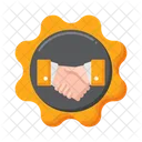 Collaboration Handshake Deal Icon