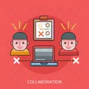 Collaboration Network Team Icon